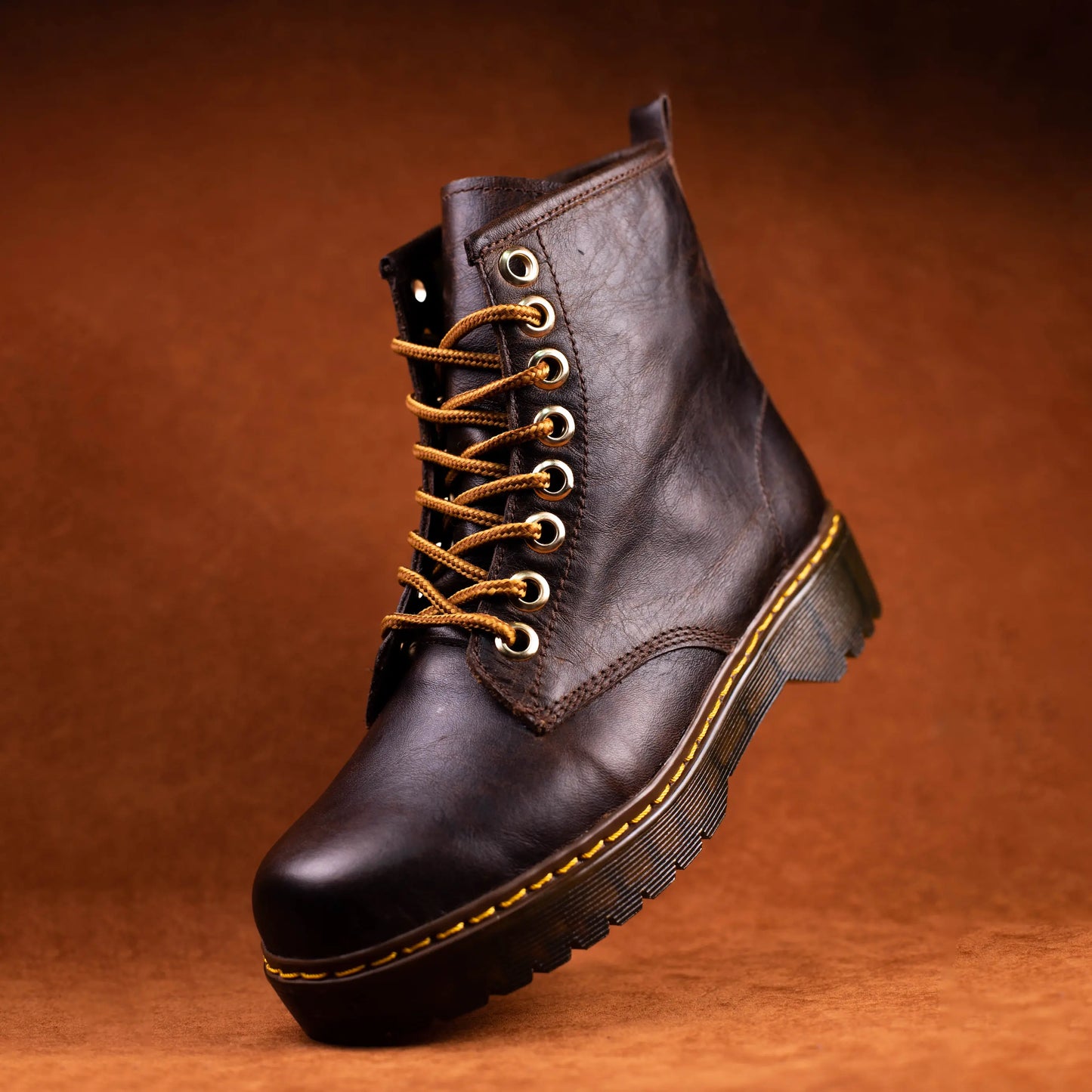 Rudimental Cuero Envejecido Brillante