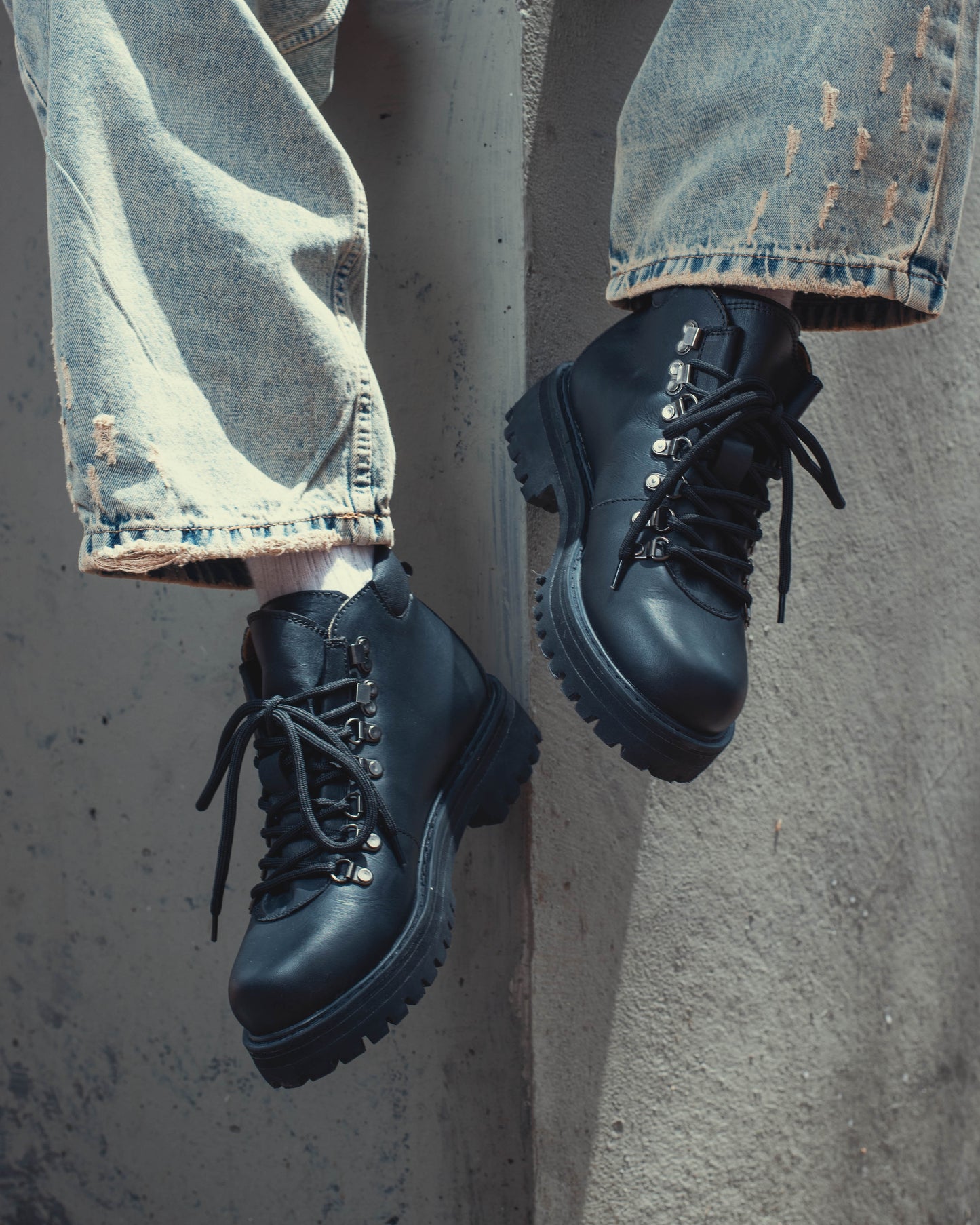 Chunky Hiker Negro Mate