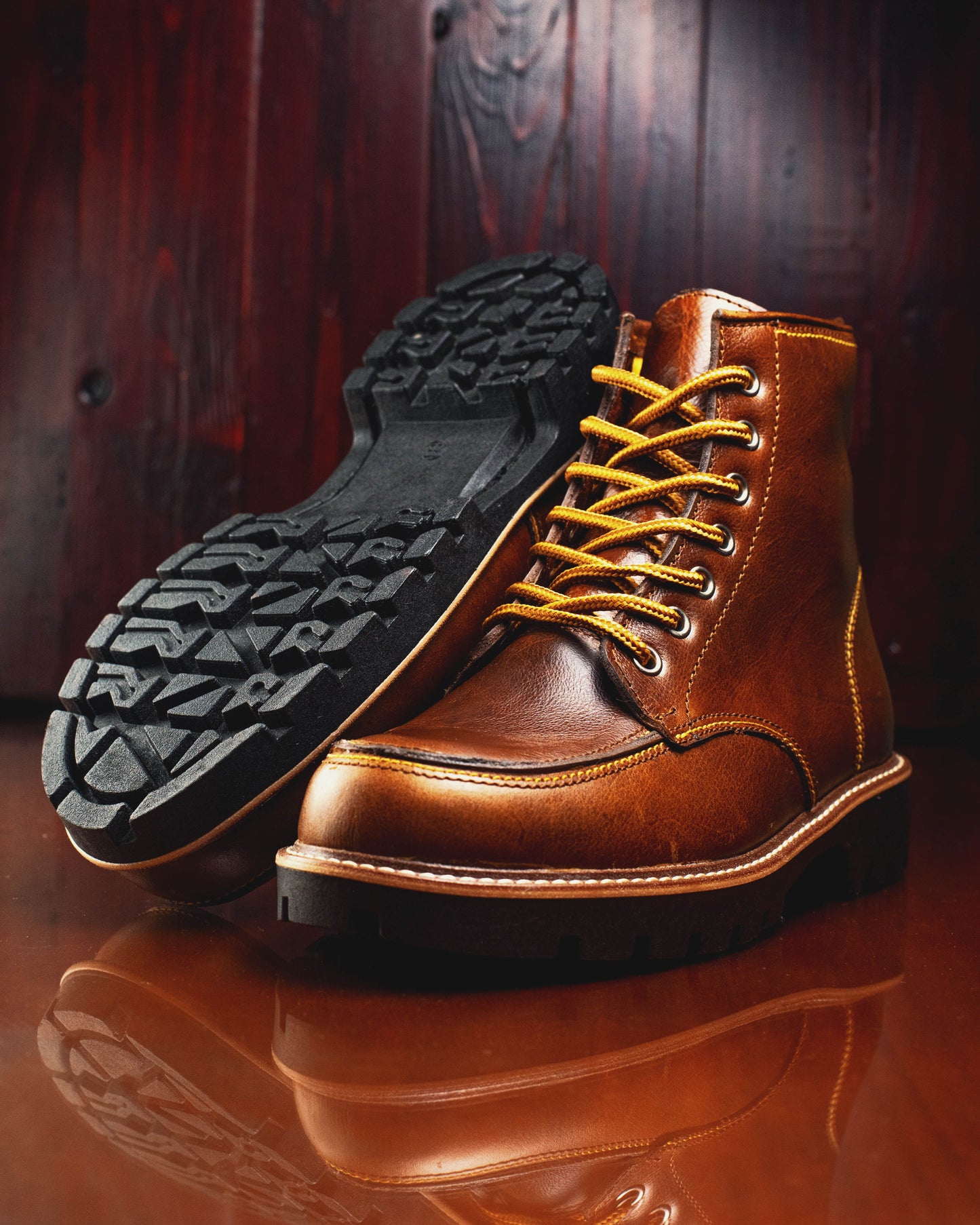 Moc Toe Envejecido Brillante
