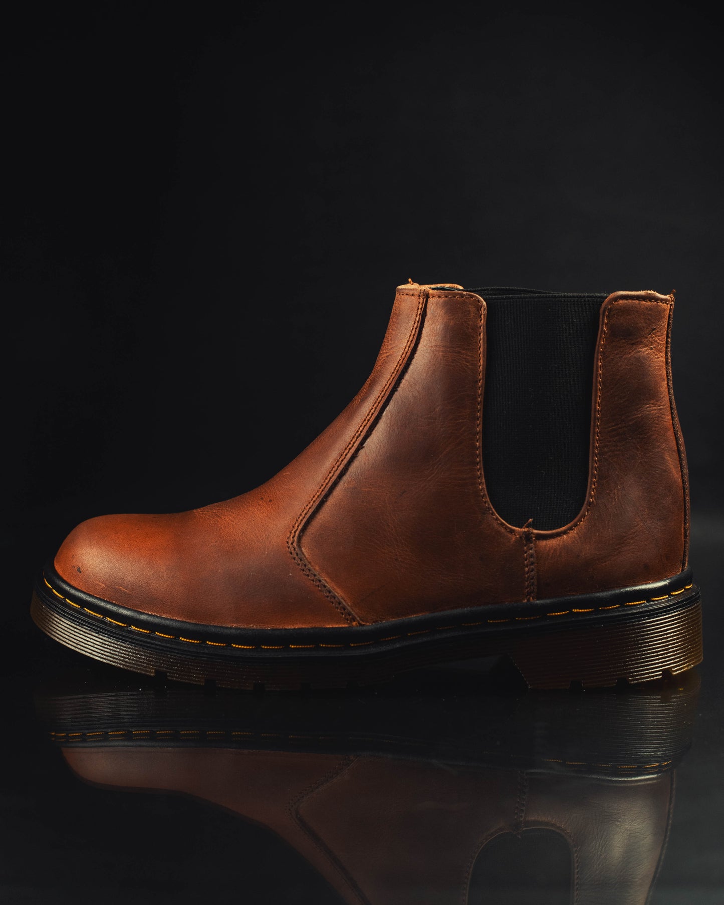 Chelsea Cuero Envejecido Mate